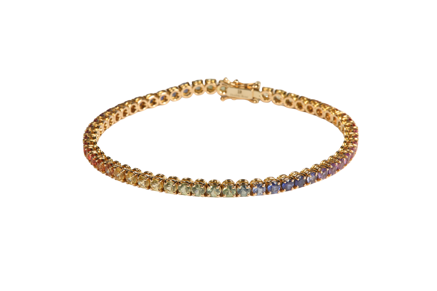 Tennis Bracelet Saphirs Rainbow