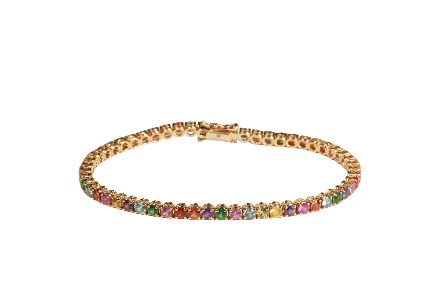 Tennis Bracelet Candy Saphirs