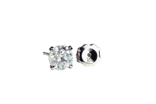 Solitaire Diamant-Moissanite