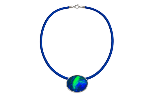 Collier Electric Blue