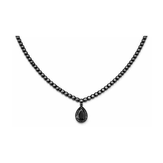 UMBRA - Tennis ronde shape pendentif poire amovible
